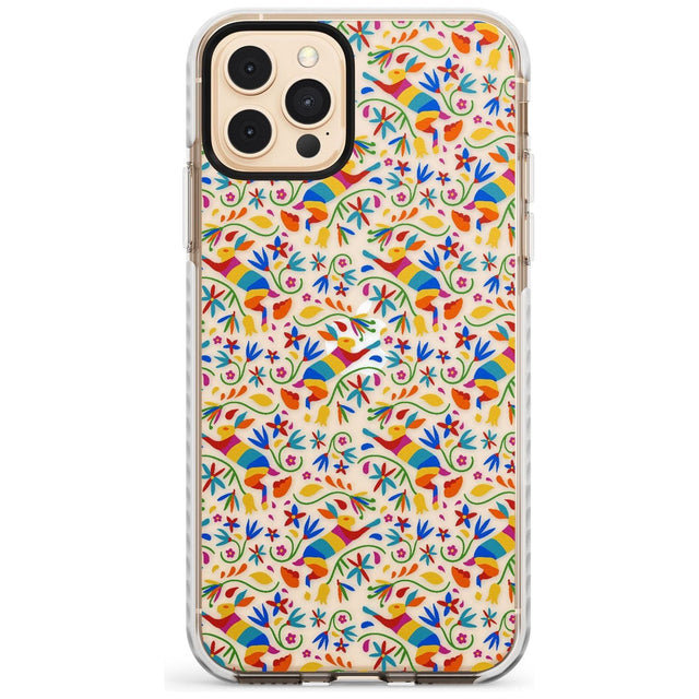 Floral Rabbit Pattern in Rainbow Slim TPU Phone Case for iPhone 11 Pro Max