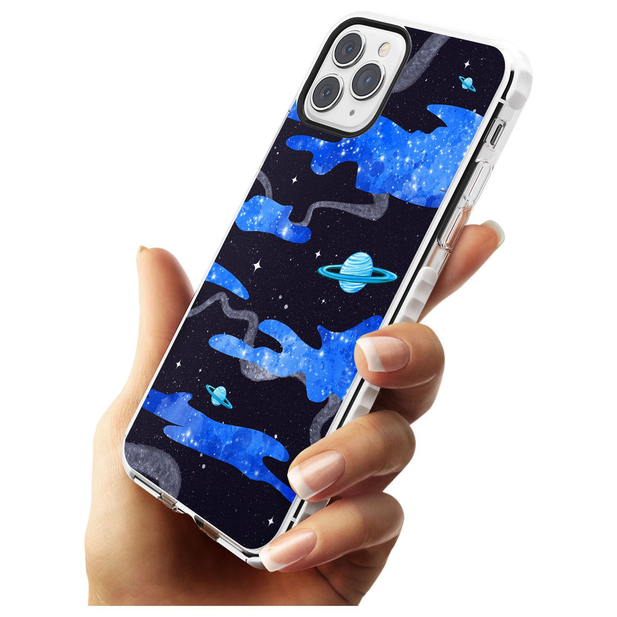 Blue Galaxy Impact Phone Case for iPhone 11 Pro Max