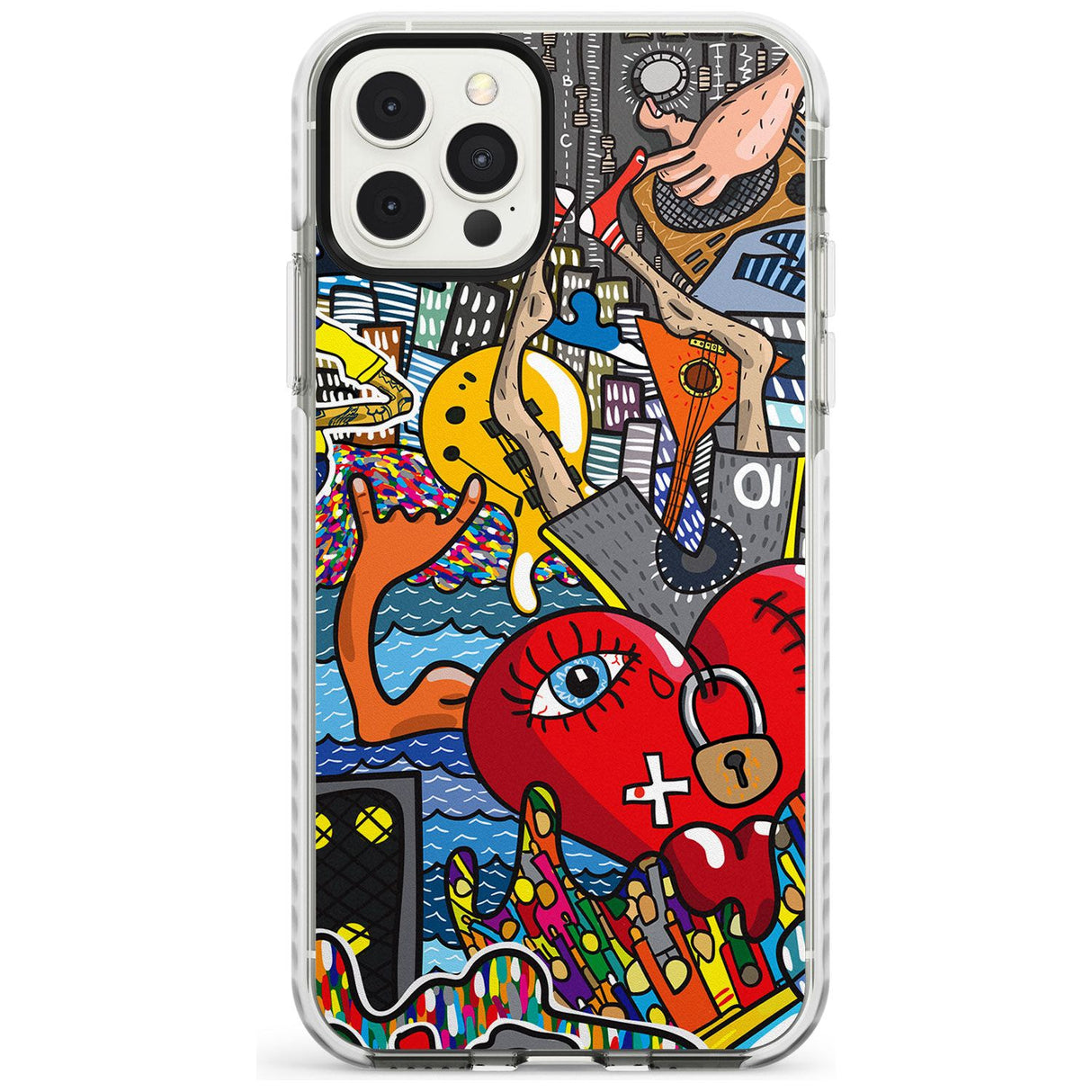 Crowd Tsunami Slim TPU Phone Case for iPhone 11 Pro Max