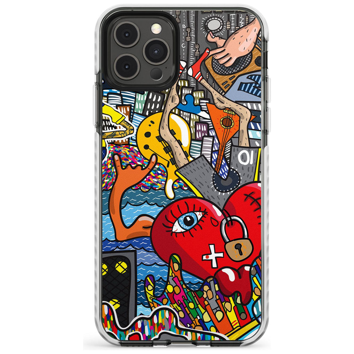 Crowd Tsunami Slim TPU Phone Case for iPhone 11 Pro Max