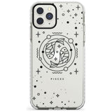 Pisces Emblem - Transparent Design Impact Phone Case for iPhone 11 Pro Max