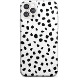 Dalmatian Print Black Impact Phone Case for iPhone 11 Pro Max