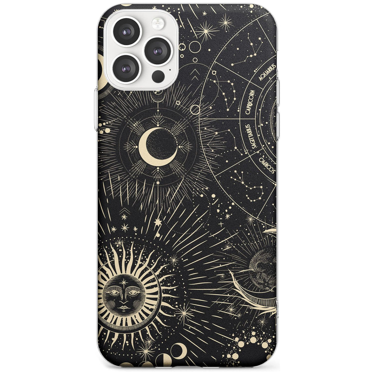 Sun & Symbols Black Impact Phone Case for iPhone 11 Pro Max