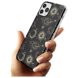 Large Suns, Moons & Clouds Black Impact Phone Case for iPhone 11 Pro Max