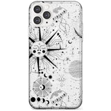 Large Sun Vintage Astrological Slim TPU Phone Case for iPhone 11 Pro Max