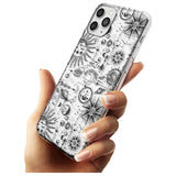 Suns & Planets Vintage Astrological Slim TPU Phone Case for iPhone 11 Pro Max