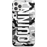 Greyscale Camo Black Impact Phone Case for iPhone 11 Pro Max