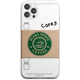 Personalised Coffee Cup Slim TPU Phone Case for iPhone 11 Pro Max