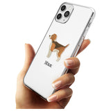 Hand Painted Beagle Slim TPU Phone Case for iPhone 11 Pro Max