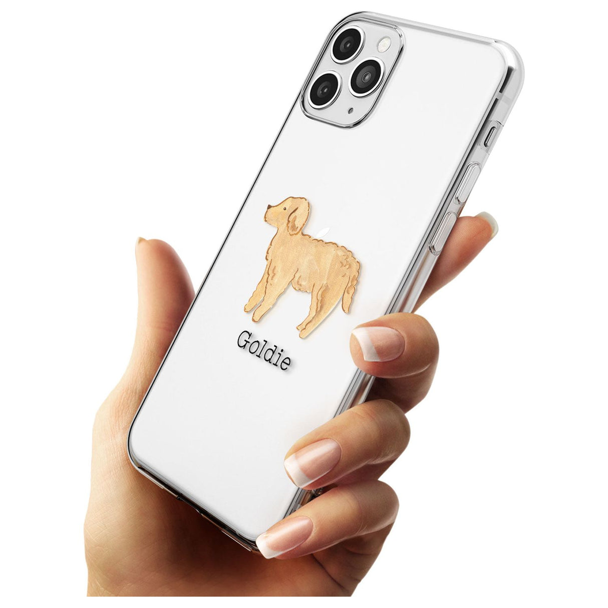 Hand Painted Goldendoodle Slim TPU Phone Case for iPhone 11 Pro Max