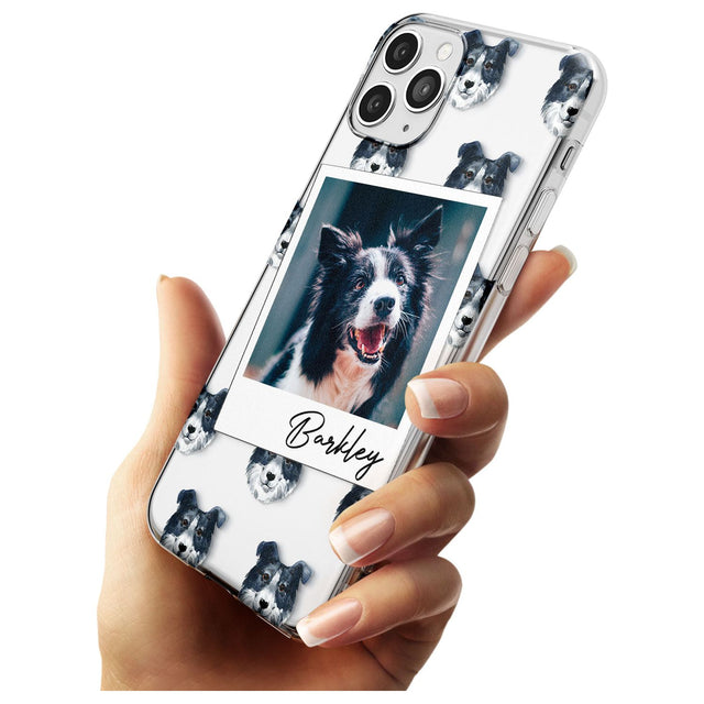 Border Collie - Custom Dog Photo Black Impact Phone Case for iPhone 11 Pro Max