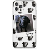 Labrador, Black - Custom Dog Photo Black Impact Phone Case for iPhone 11 Pro Max