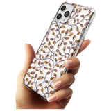 Personalised Autumn Leaves Pattern Slim TPU Phone Case for iPhone 11 Pro Max