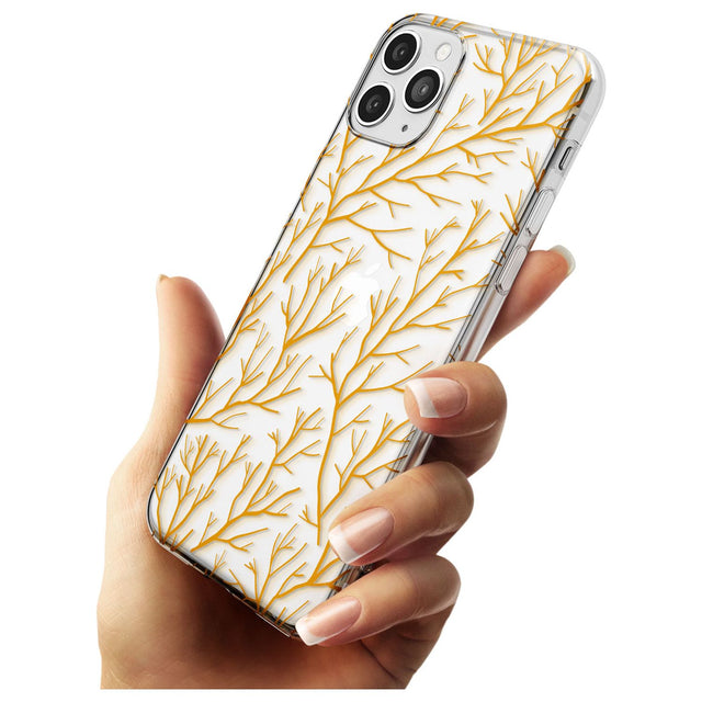 Personalised Bramble Branches Pattern Slim TPU Phone Case for iPhone 11 Pro Max