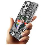 Personalised Henna Heart Photo Case Slim TPU Phone Case for iPhone 11 Pro Max