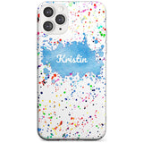 Rainbow Paint Splatter iPhone Case  Slim Case Custom Phone Case - Case Warehouse