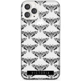 Customised Hawk Moth Pattern iPhone Case  Slim Case Custom Phone Case - Case Warehouse