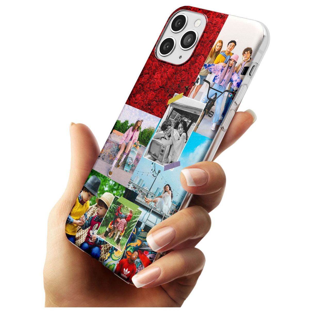 Personalised Photo Collage Slim TPU Phone Case for iPhone 11 Pro Max