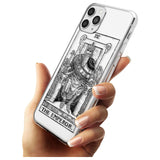 The Emperor Tarot Card - Transparent Black Impact Phone Case for iPhone 11 Pro Max