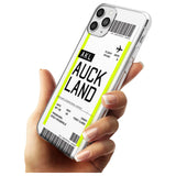 Auckland Boarding Pass iPhone Case   Custom Phone Case - Case Warehouse