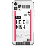 Ho Chi Minh City Boarding Pass iPhone Case  Slim Case Custom Phone Case - Case Warehouse