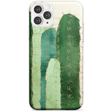 Large Cacti Mix Design Slim TPU Phone Case for iPhone 11 Pro Max