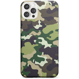 Green Camo Slim TPU Phone Case for iPhone 11 Pro Max