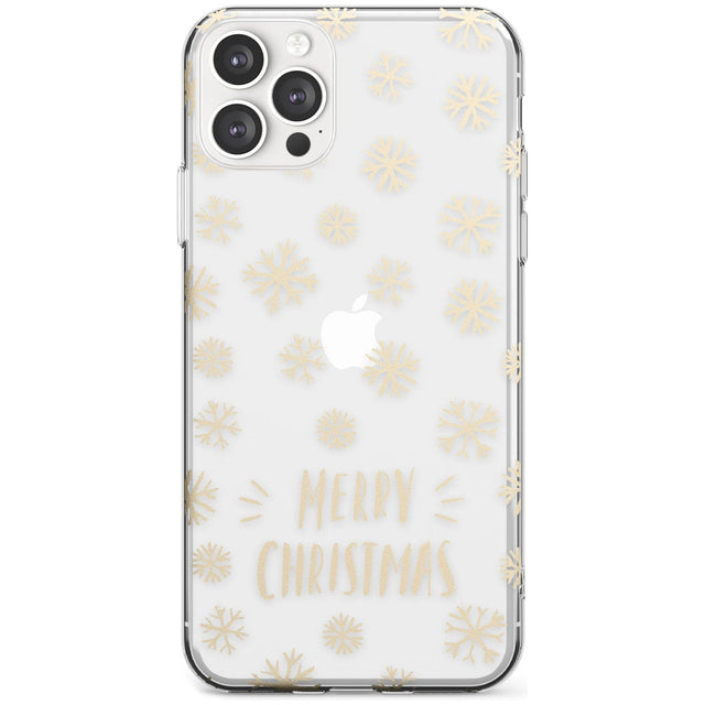 Christmas Snowflake Pattern Phone Case iPhone 12 Pro Max / Clear Case,iPhone 12 Pro / Clear Case,iPhone 11 Pro Max / Clear Case,iPhone 11 Pro / Clear Case Blanc Space