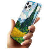 Wheat Field with Cypresses by Vincent Van Gogh Black Impact Phone Case for iPhone 11 Pro Max