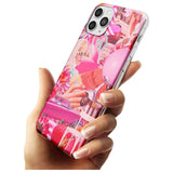 Vintage Collage: Pink Glamour Slim TPU Phone Case for iPhone 11 Pro Max