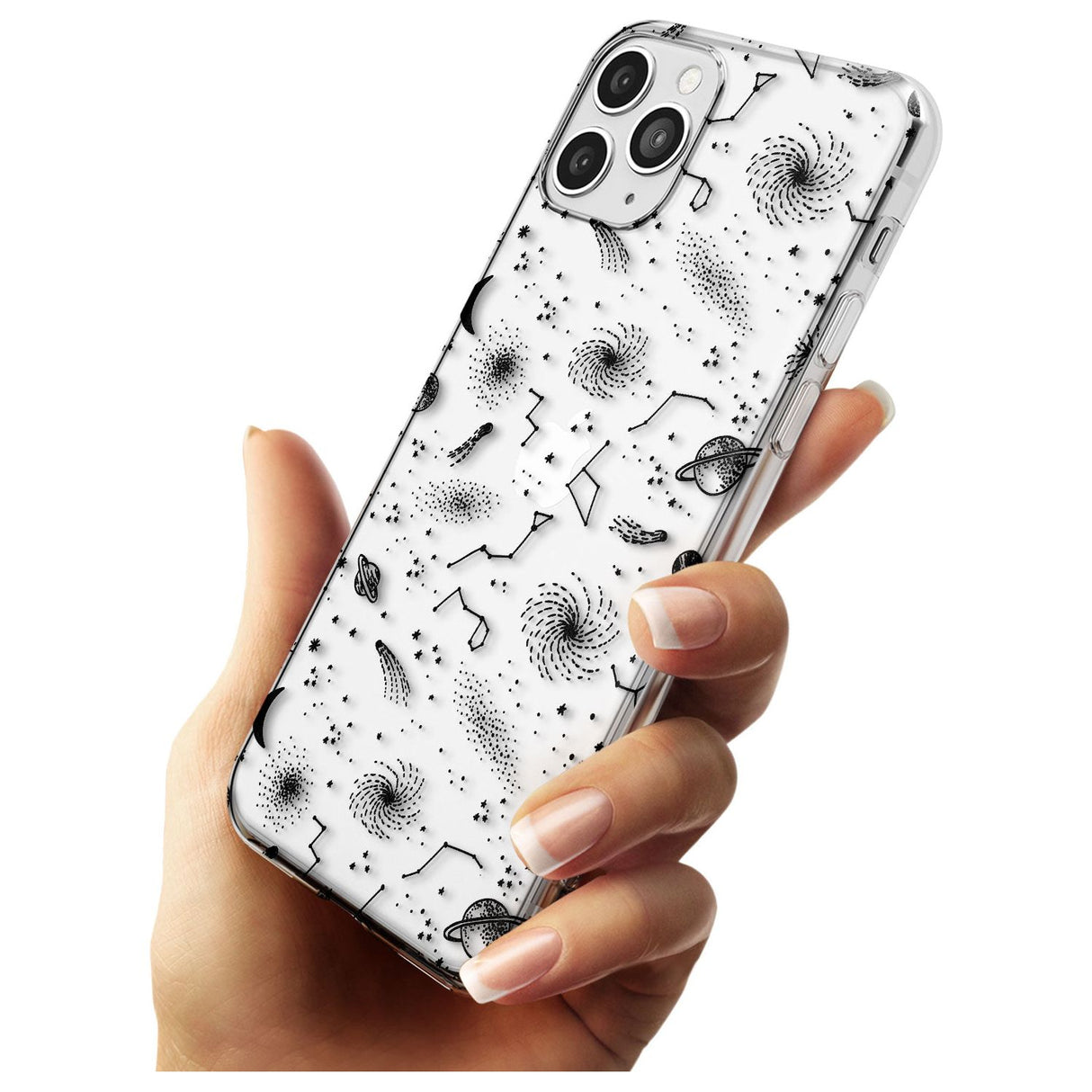 Mixed Galaxy Pattern Slim TPU Phone Case for iPhone 11 Pro Max