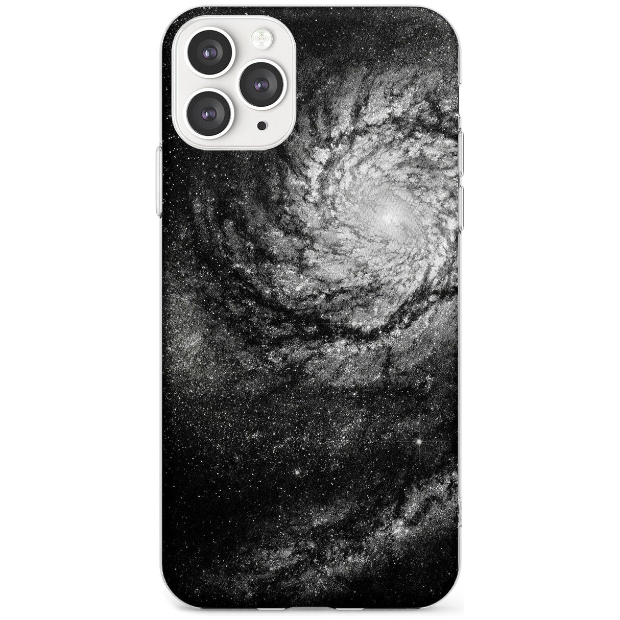 Night Sky Galaxies: Milky Way Galaxy Phone Case iPhone 11 Pro Max / Clear Case,iPhone 11 Pro / Clear Case,iPhone 12 Pro Max / Clear Case,iPhone 12 Pro / Clear Case Blanc Space