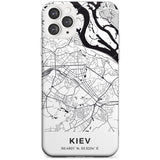 Map of Kiev, Ukraine Slim TPU Phone Case for iPhone 11 Pro Max