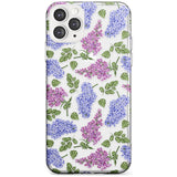 Purple Blossoms Transparent Floral