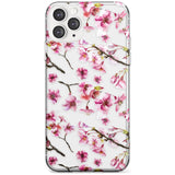 Sakura Watercolour iPhone Case  Slim Case Phone Case - Case Warehouse