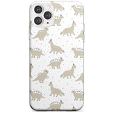 Adorable Dinosaurs Pattern Slim TPU Phone Case for iPhone 11 Pro Max