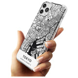 Map of Tokyo, Japan Slim TPU Phone Case for iPhone 11 Pro Max