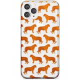 Tigers on Clear Pattern Slim TPU Phone Case for iPhone 11 Pro Max