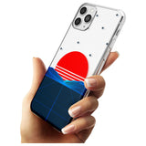 Japanese Sunset Vaporwave Slim TPU Phone Case for iPhone 11 Pro Max