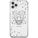 Cancer Emblem - Transparent Design Slim TPU Phone Case for iPhone 11 Pro Max