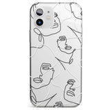 Personalised Abstract Faces Impact Phone Case for iPhone 11, iphone 12