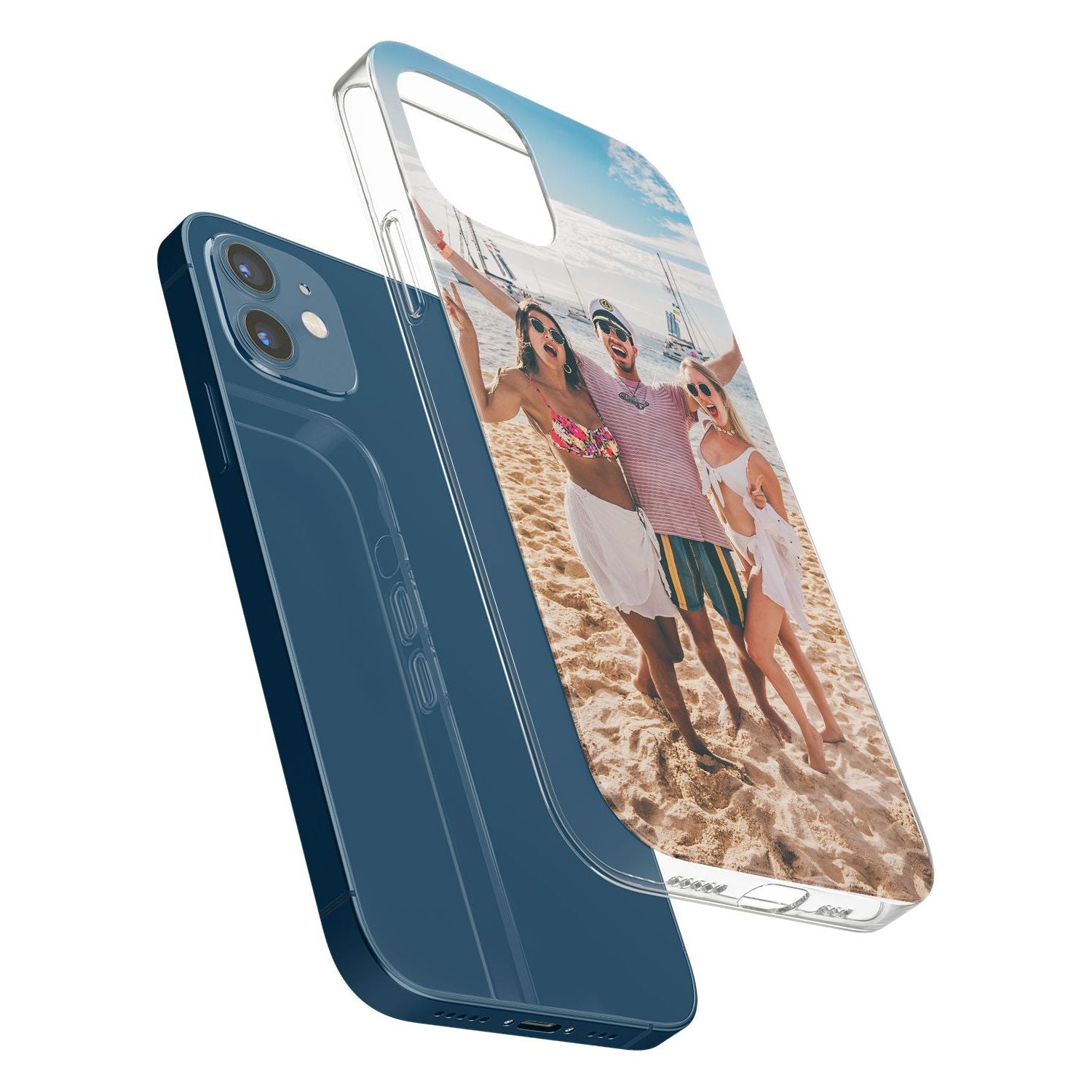 Personalised Vinyl Record Impact Phone Case for iPhone 11, iphone 12