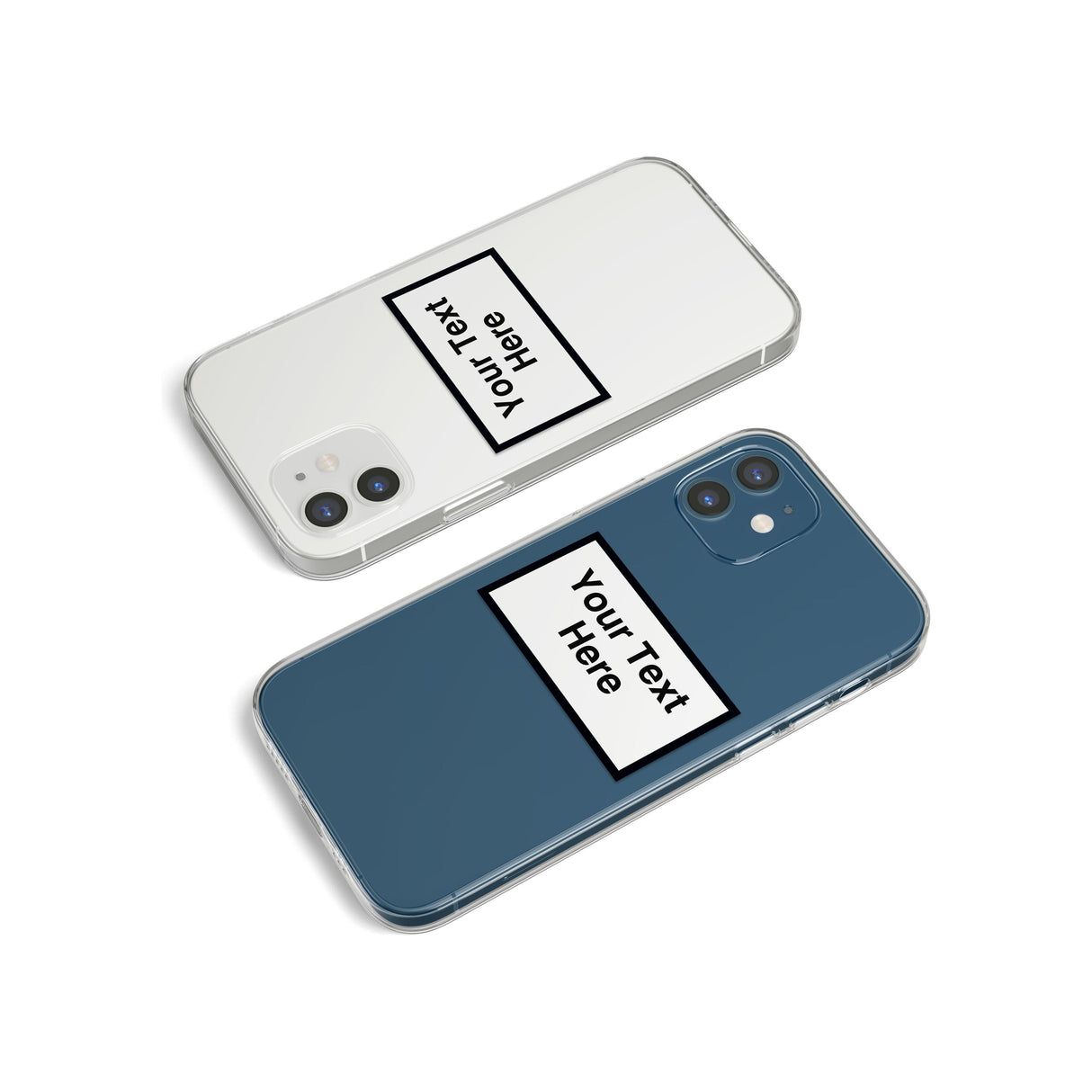 Personalised Create your own Warning Label Impact Phone Case for iPhone 11, iphone 12