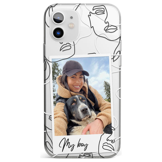 Personalised Snake Instant Photo Impact Phone Case for iPhone 11, iphone 12