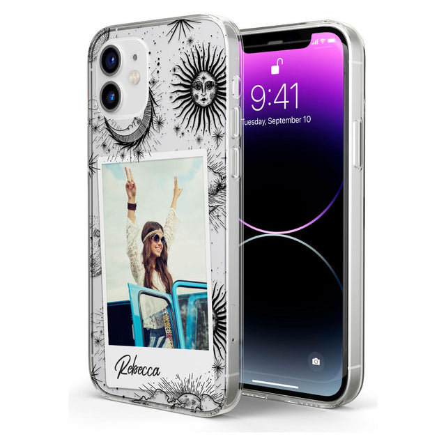 Personalised Snake Instant Photo Impact Phone Case for iPhone 11, iphone 12