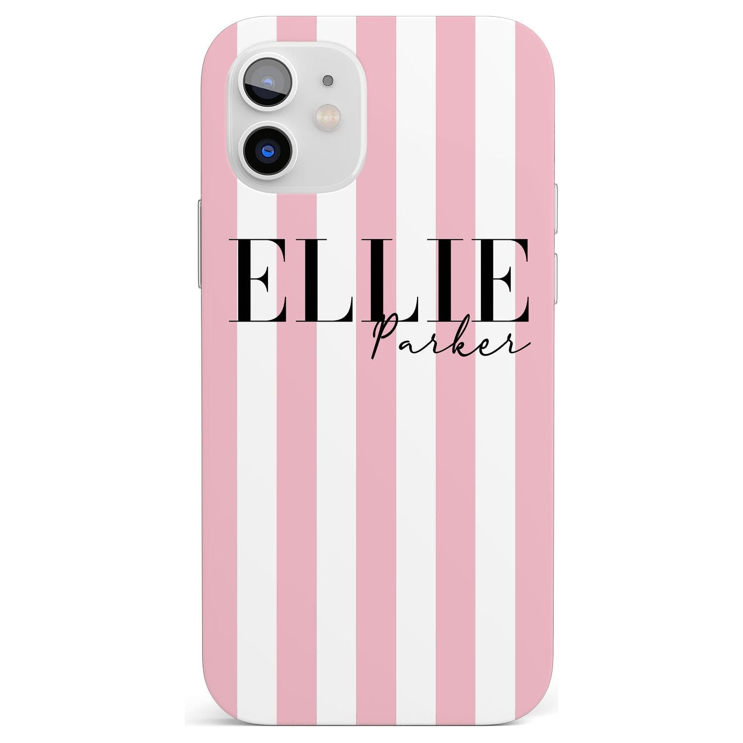 White Stars on Clear Impact Phone Case for iPhone 11, iphone 12