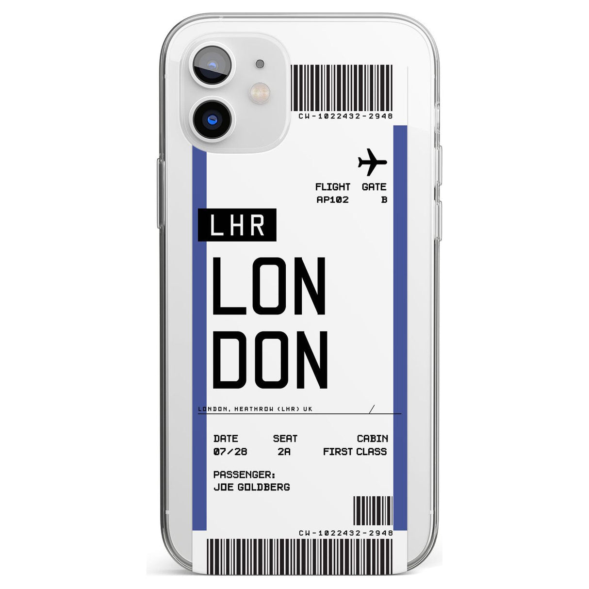 Personalised Create your own Warning Label Impact Phone Case for iPhone 11, iphone 12