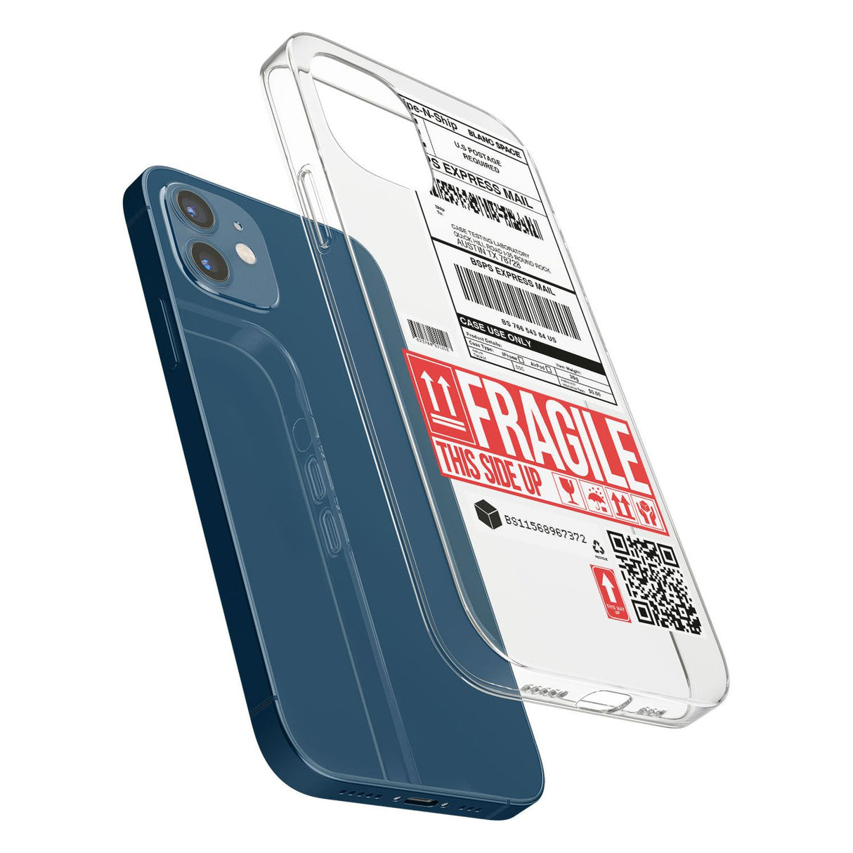 Shipping Label Impact Phone Case for iPhone 11, iphone 12