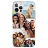 Personalised Heart Photo Grid Phone Case for iPhone 12 Pro