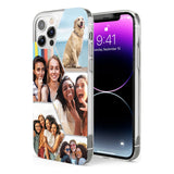 Personalised Heart Photo Grid Phone Case for iPhone 12 Pro